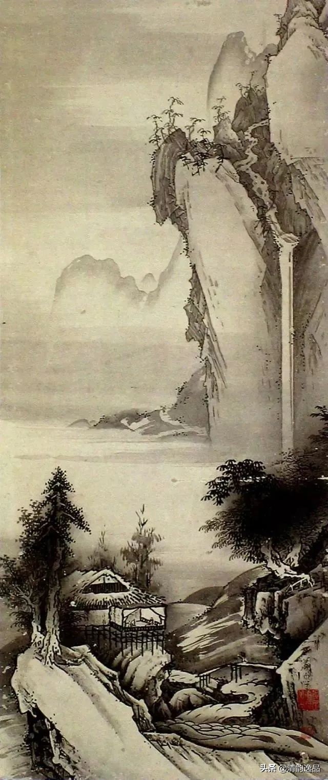 曾我萧白人物,300年前画家