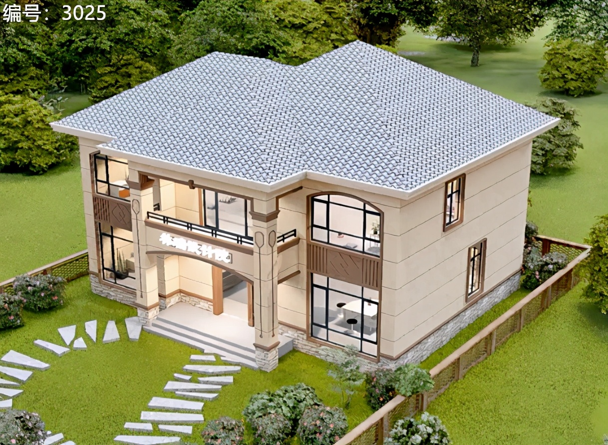 未来5年农村超“抢手”的二层别墅，多卧室造价低，真想拆了重建