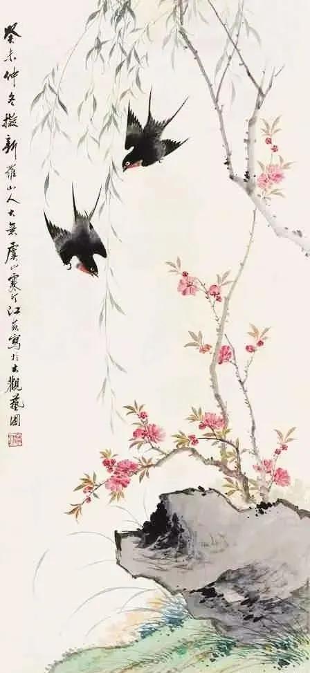 春天到了，一起欣赏十大名家画笔下的“春”