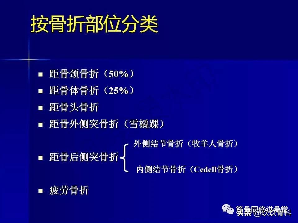 距骨骨折的治疗原则,距骨骨折如何调理