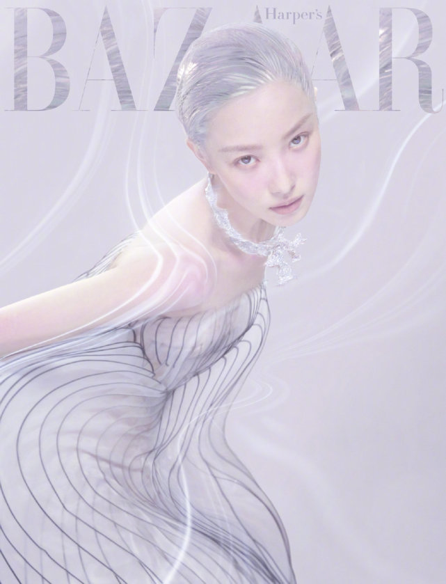 倪妮复古造型挑眉,倪妮最新造型图