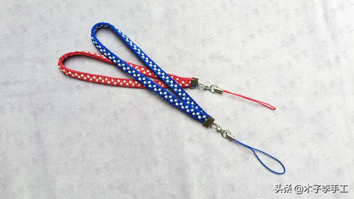 方形盘编器编手机挂绳,盘编手机挂绳编织教程