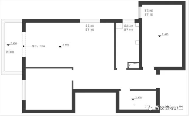 南北通透85平两室改三室,85平米两室改三室