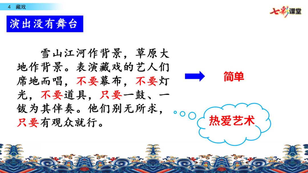 部编版六年级下册语文藏戏练习题,六年级下册语文第四课藏戏朗诵