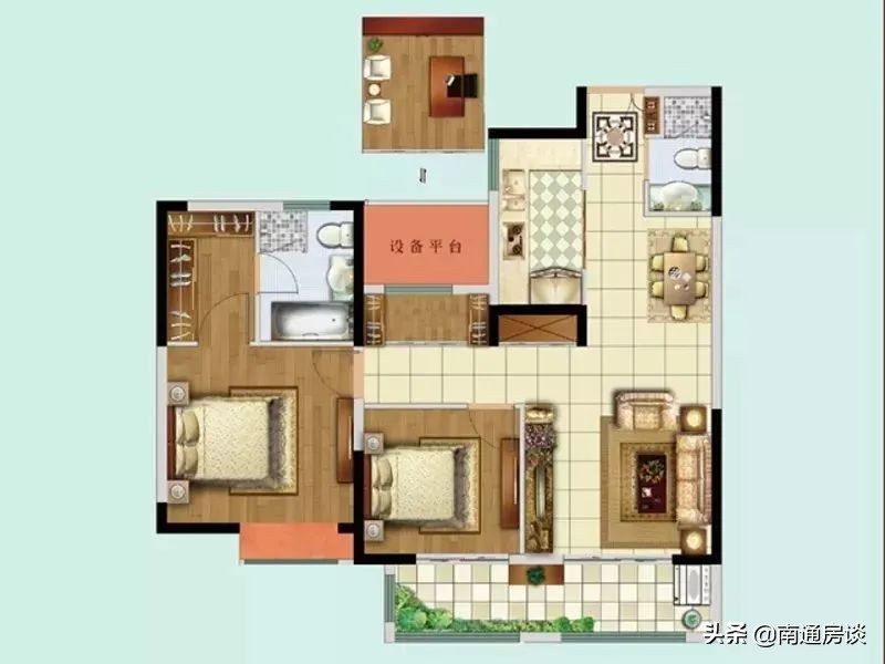 盘点南通的六大奇葩户型,你的小区中招了吗?