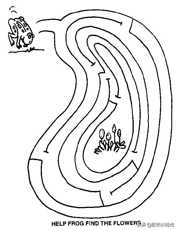 迷宫教程简单6-12岁,小孩迷宫推荐