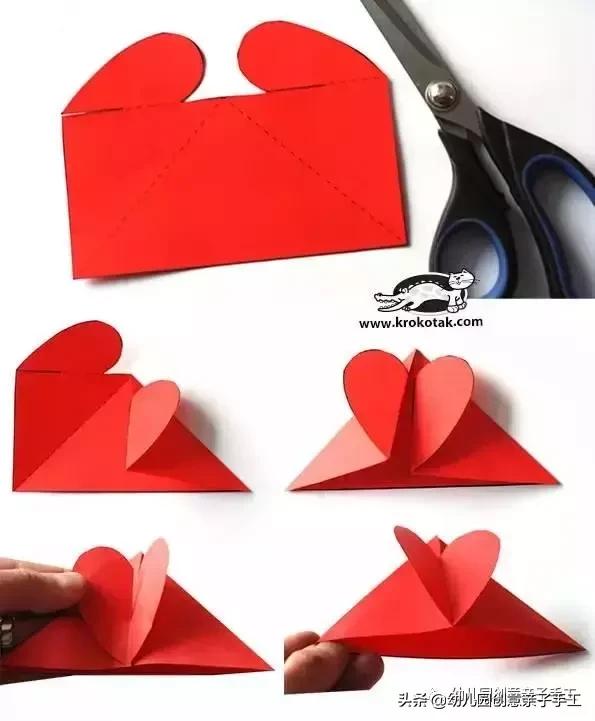 幼儿园手工制作小卡纸大全,圆形卡纸秘密