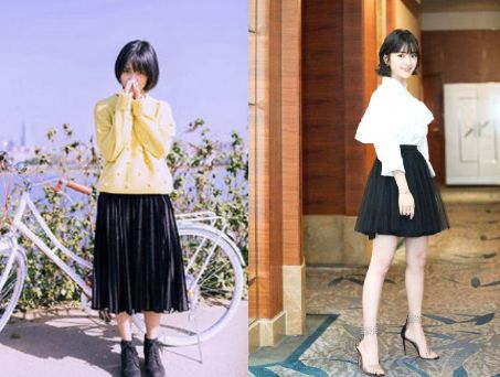 百褶裙穿法出现bug,百褶裙褶乱了怎么熨