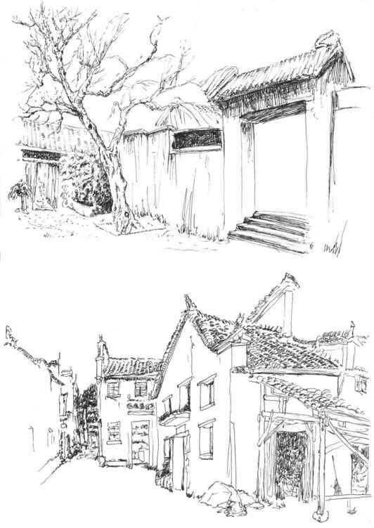 速写风景初学者入门教程,人物速写和风景速写哪个简单