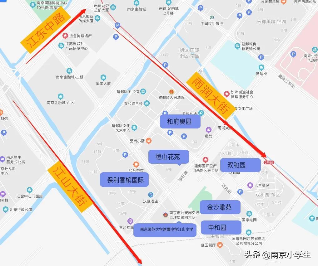 南师大附属中学江山小学地址,南师附中江山小学公示