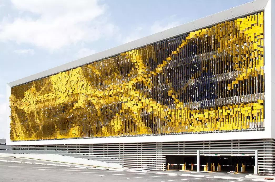 铝板幕墙建筑,做好的铝板幕墙