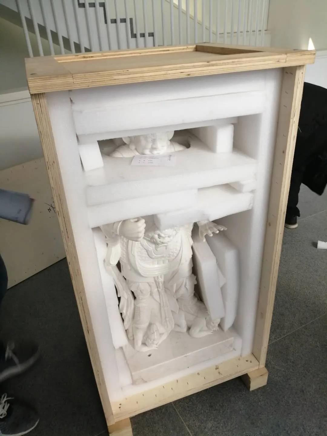 高档艺术品包装箱,包装箱包装流程