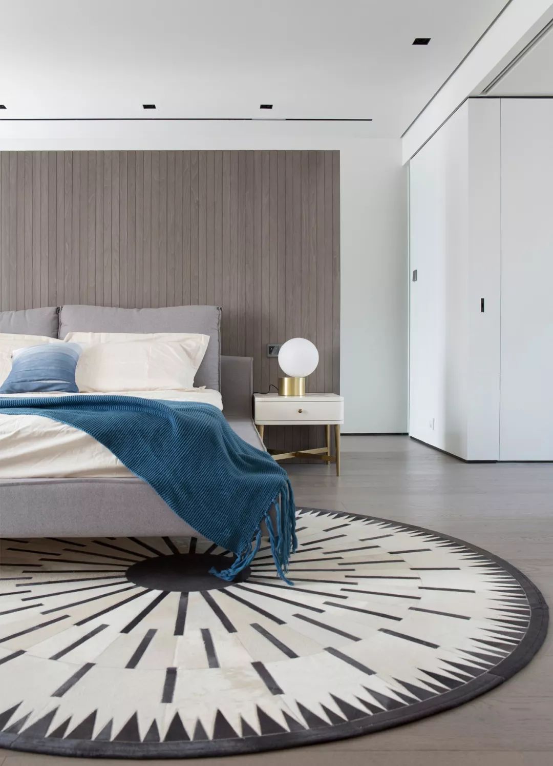 轻奢惬意舒展空间设计,141平新中式禅意设计