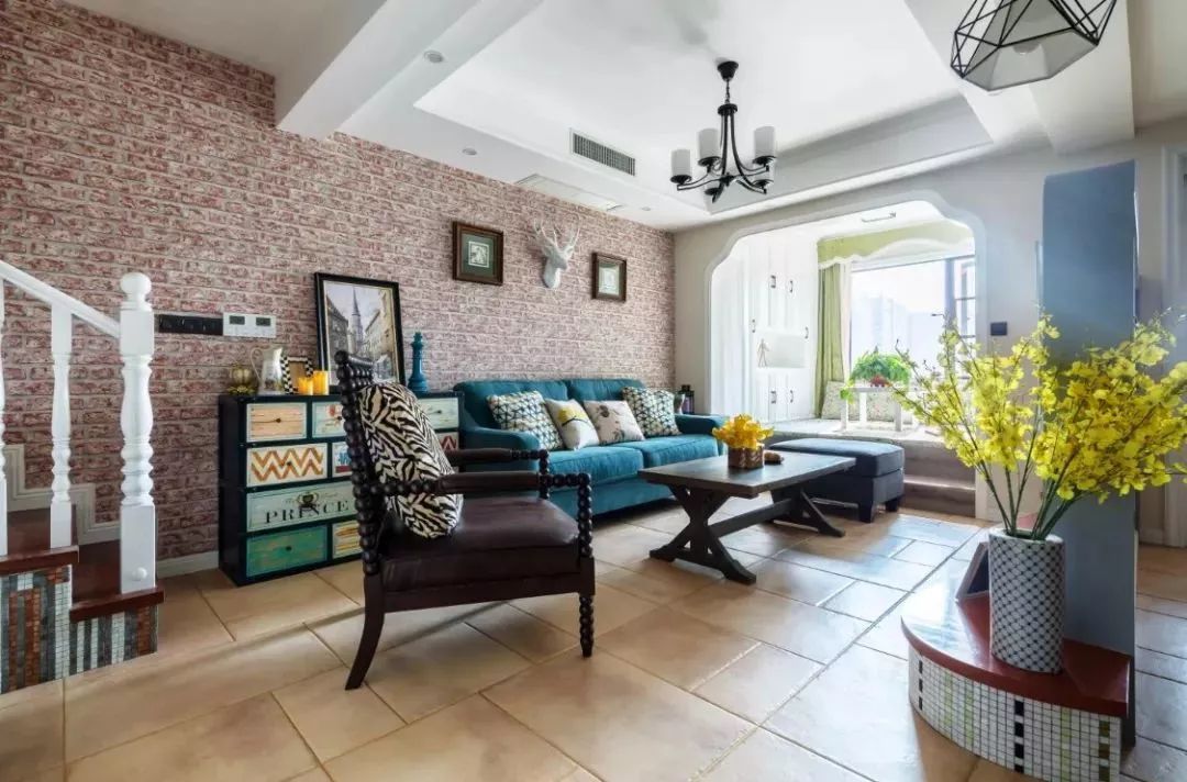 客厅地砖搭配效果图,客厅750x1500瓷砖墙横铺还是竖铺