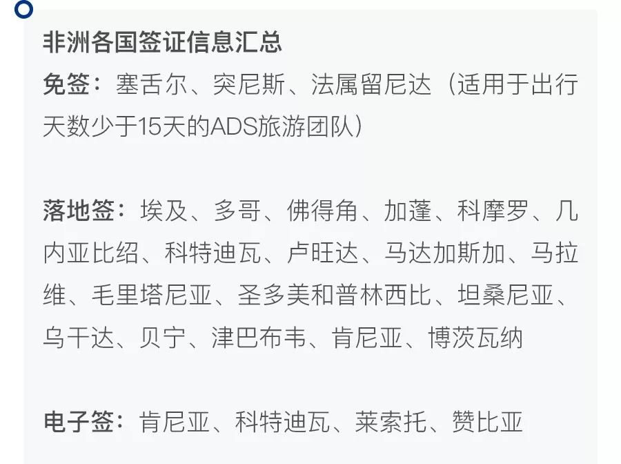 中国护照签证落地签电子签大全,2019签证免签攻略