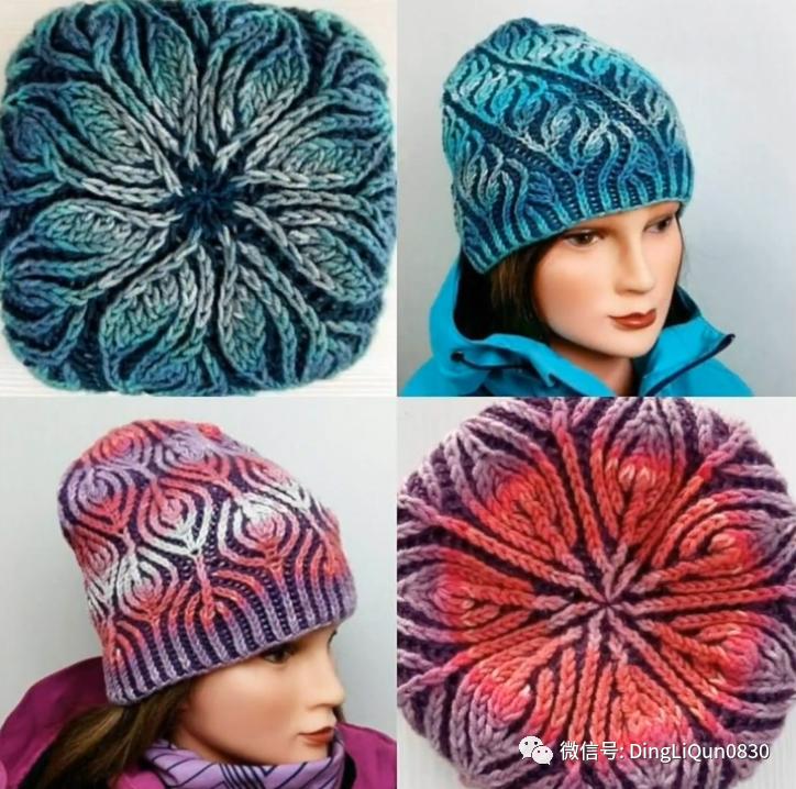 怎么做花式针织帽子教程,好玩好看的针织帽子