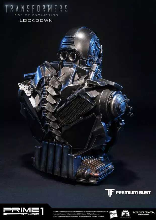 爱玩：售价1700元的变形金刚4禁闭胸像