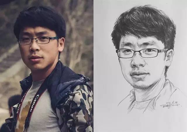 如何画出夸张的人物肖像画,当灵魂画手模仿大师作画