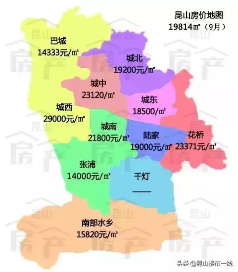 昆山最新房价涨了还是跌了,苏州昆山房地产全面跌价吗