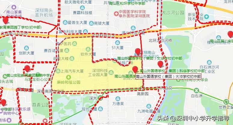 南山五福堂外国语学校,南山外国语学校高中部