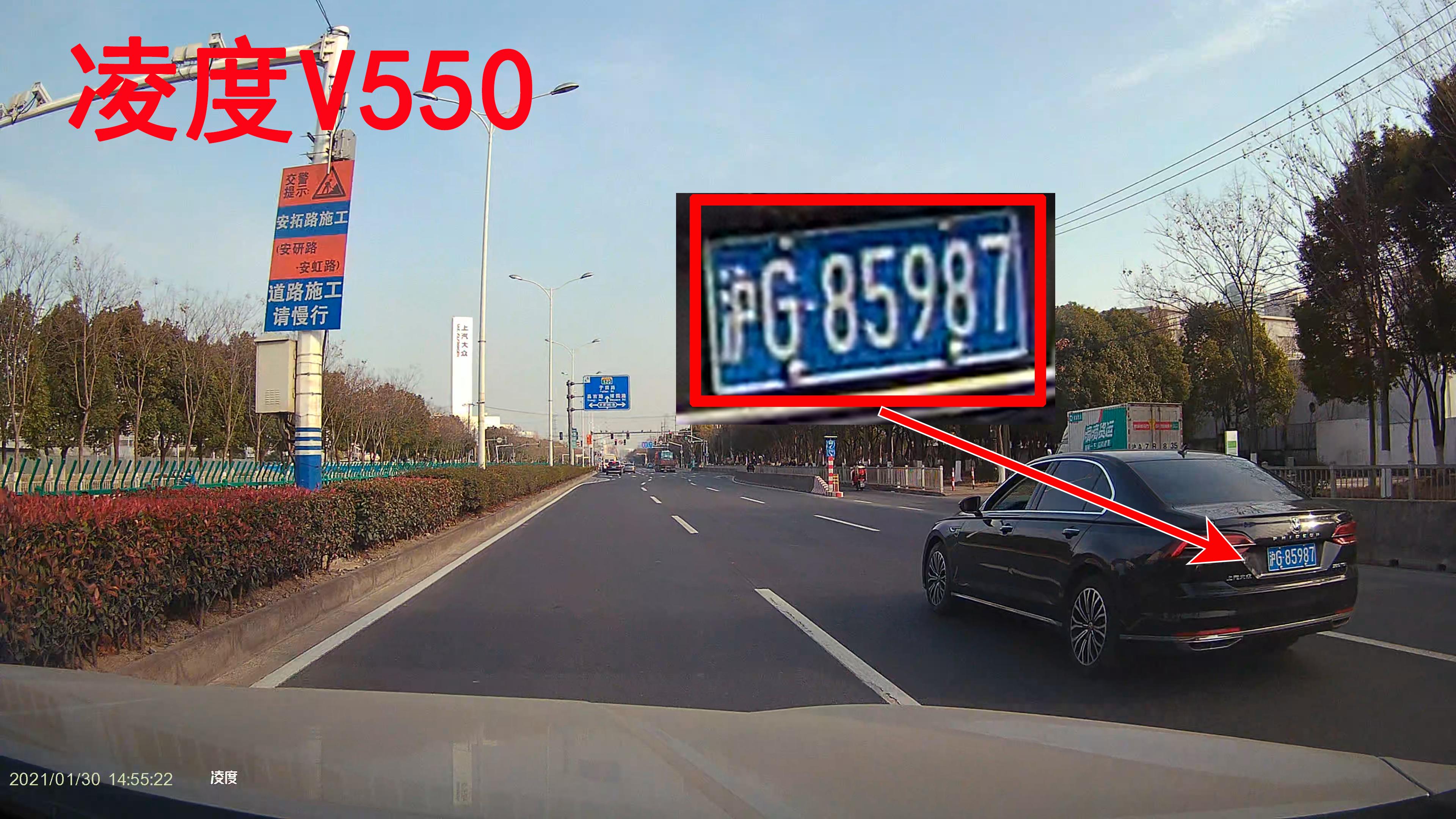 蕾橙测评实拍验证6款热门4K行车记录仪到底能不能拍清楚车牌？