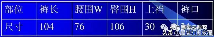 大海服装男士西裤裁剪,男士西裤小脚裤的裁剪方法