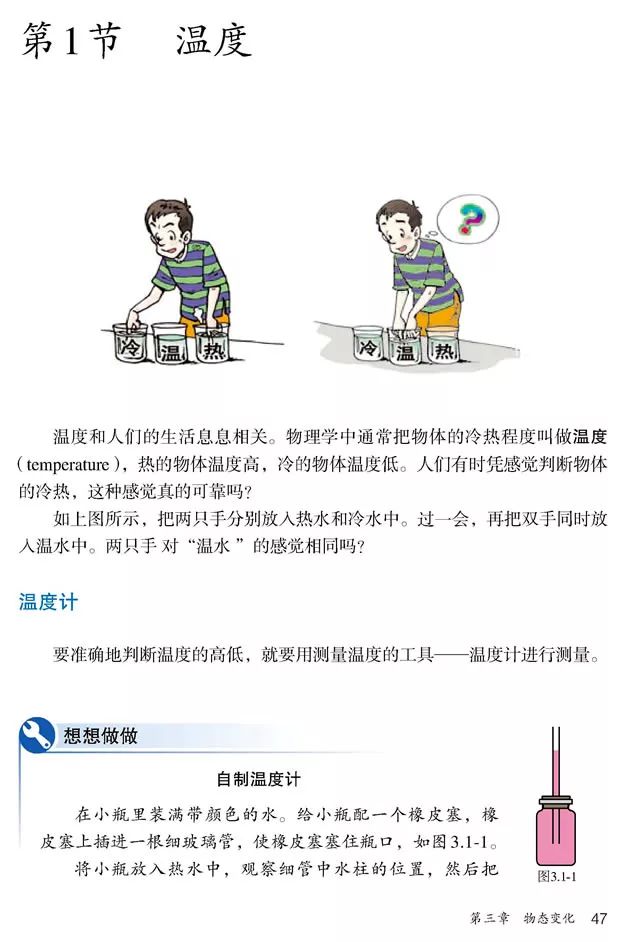 人教版八年级上册物理书暑假预习,初二上册物理预习合集