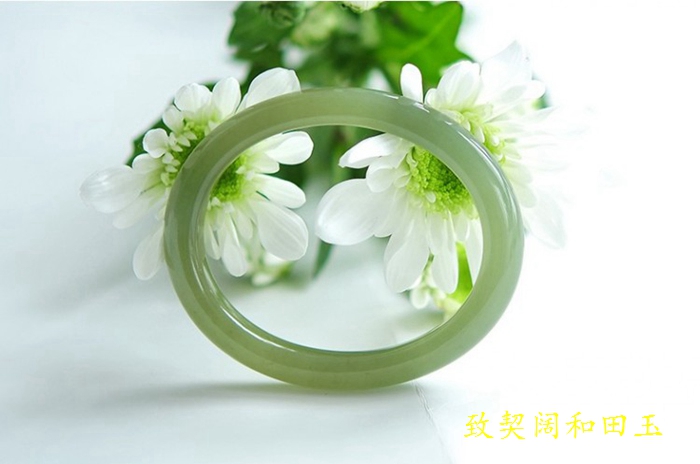 和田玉几何造型手镯,和田玉手镯臻选