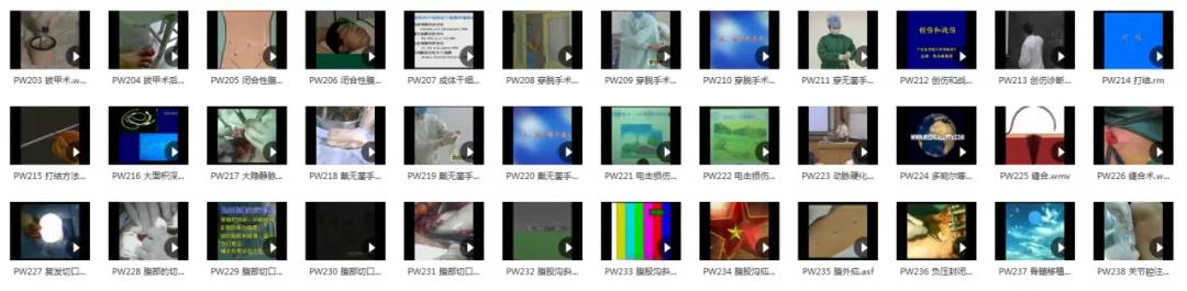 外科手术基本操作的视频，有良好的基础才能做成完美的手术