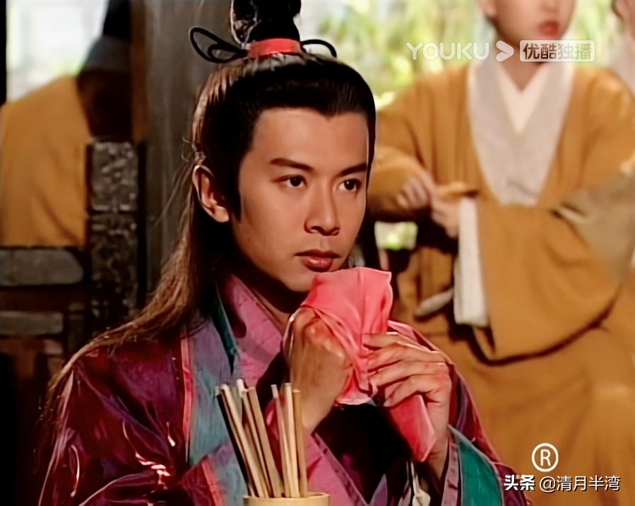 港剧老演员古装时候的颜值男神,港剧十大经典古装