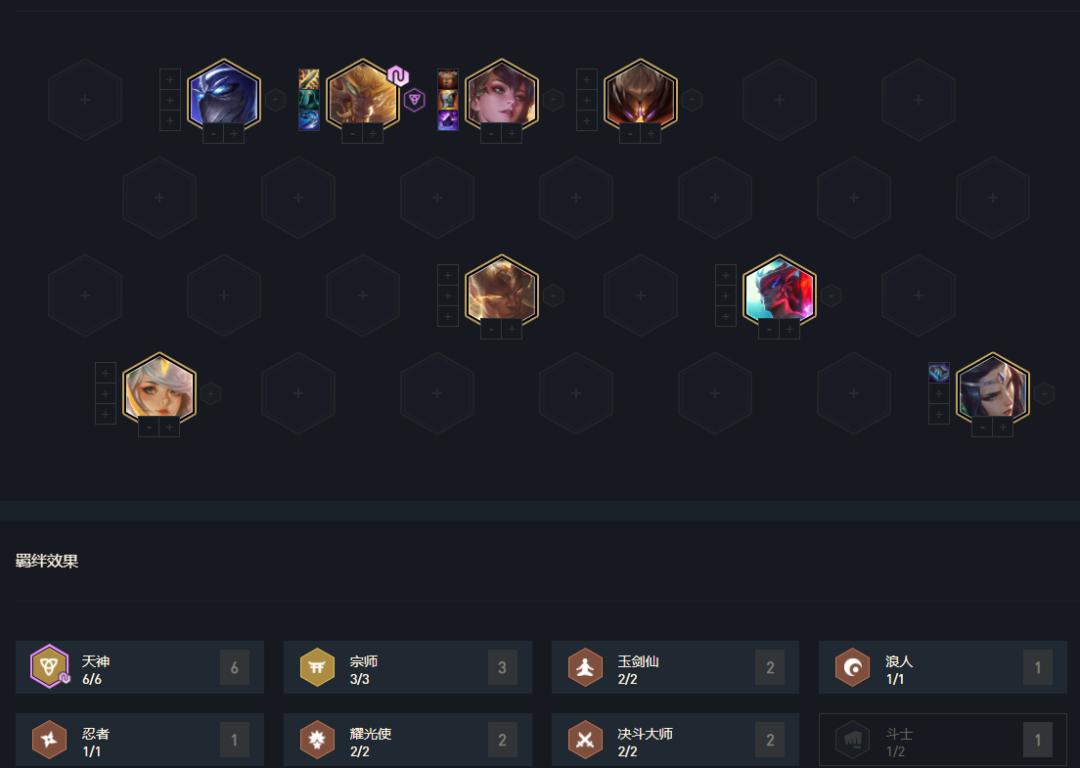 王者沃里克,天神沃里克阵容