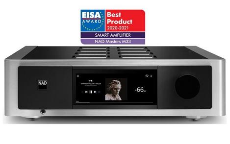 硬撼传统音响不落下风NADM33BluOS流媒体解码放大器