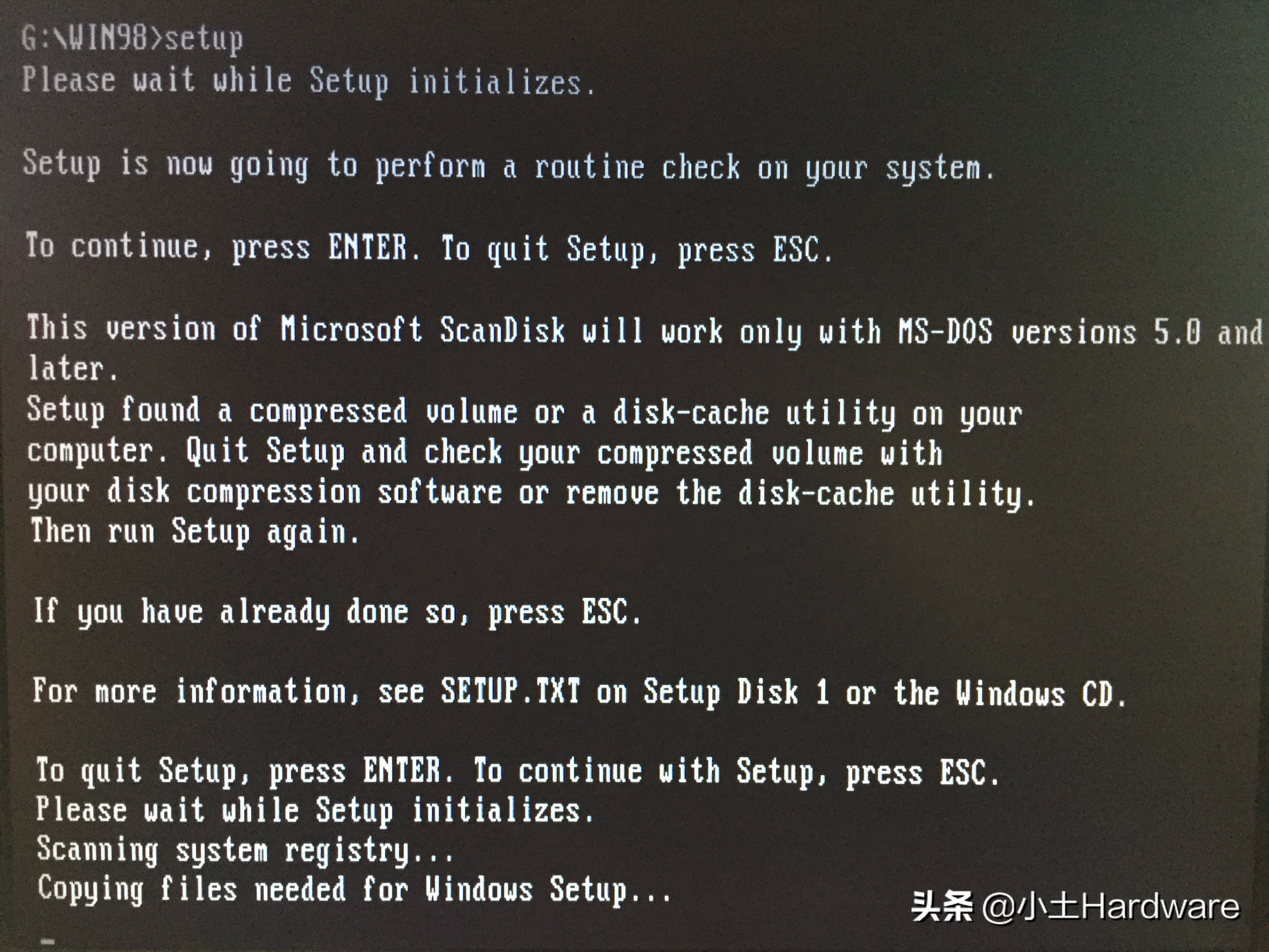 windows98升级史图文,测试版windows98安装流程