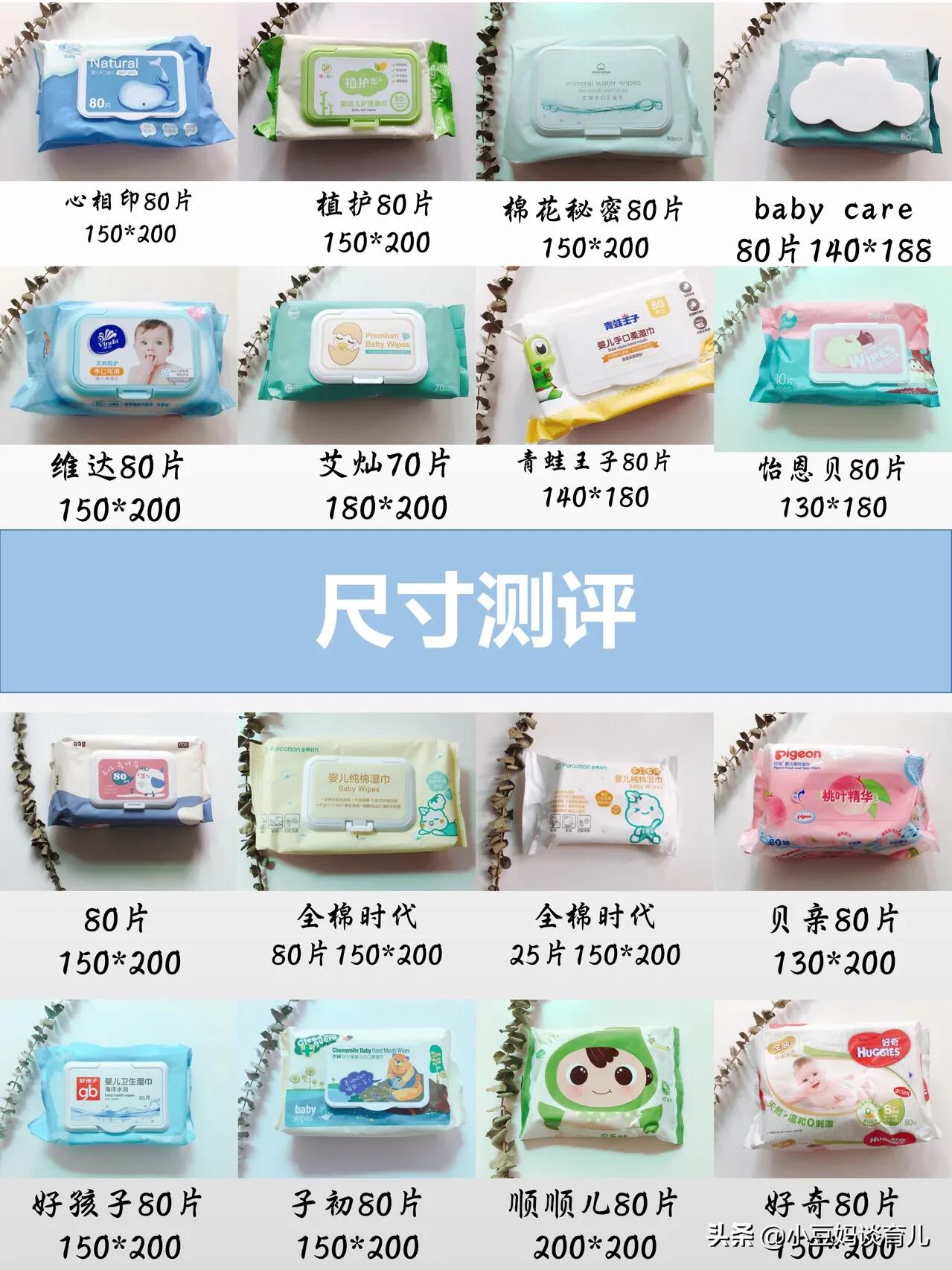 平价好用婴儿手口湿巾测评,宝宝手口湿巾排行榜