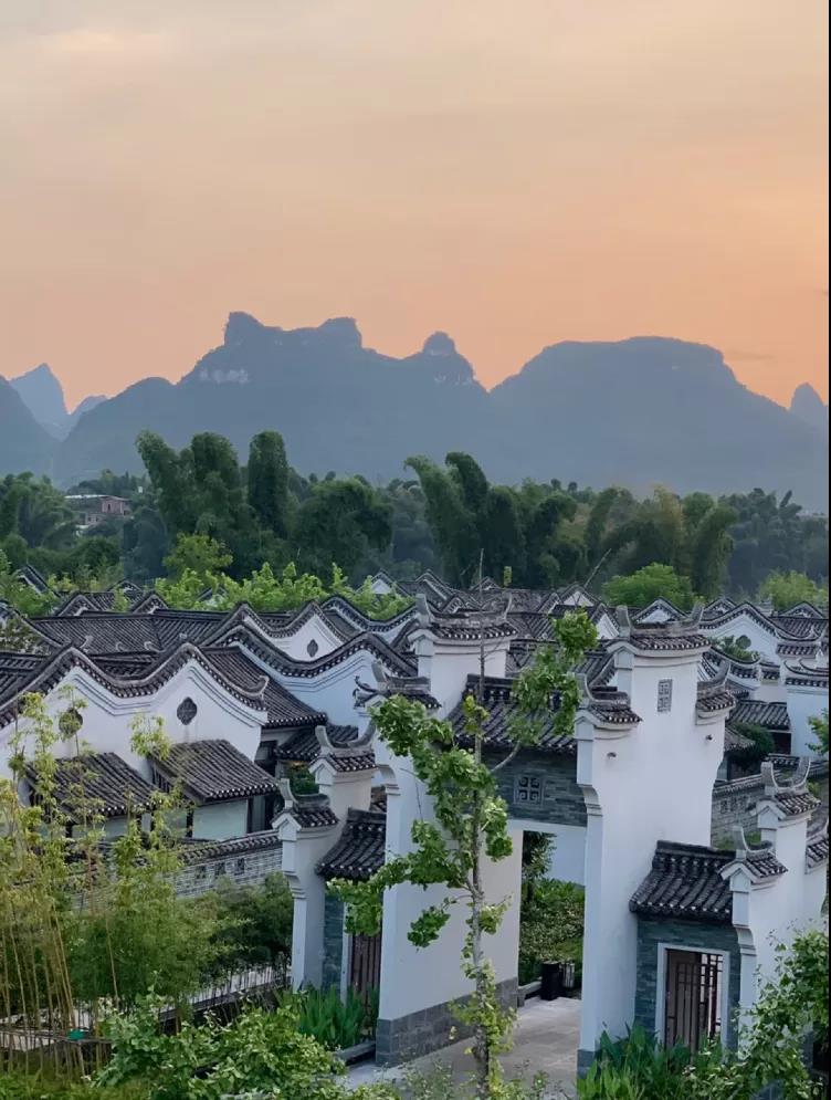广西阳朔又一顶奢酒店，潺潺流水，久违的隔世风景，美得像一个梦