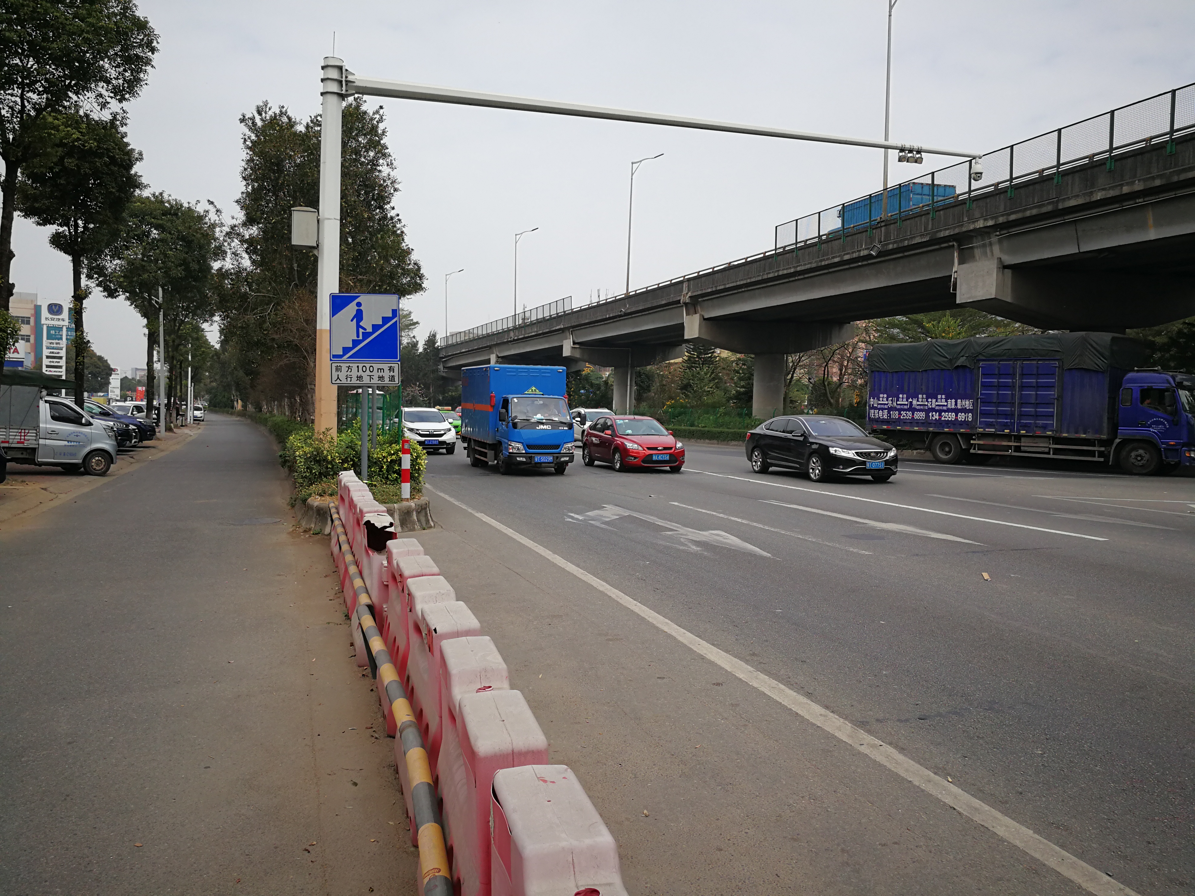 中山十大堵路段排名,中山市105国道沙朗段