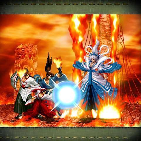 拳皇命运三神器vs大蛇,拳皇三大家族的恩怨