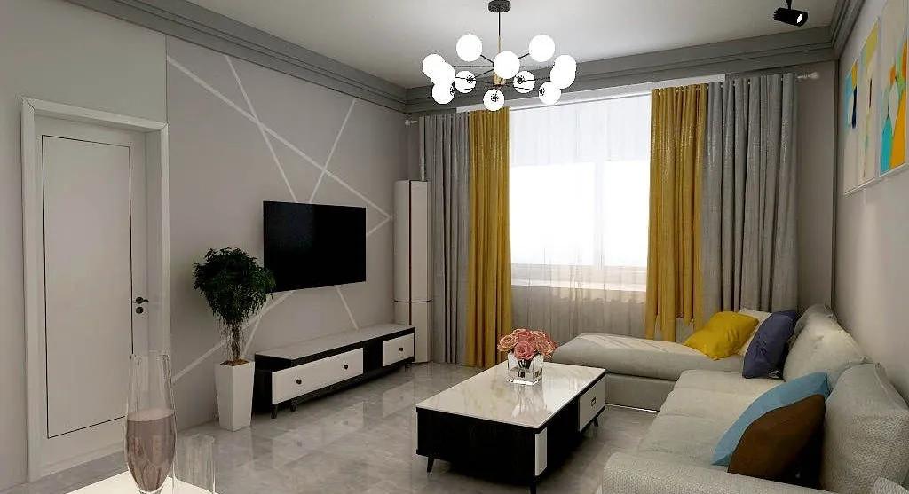 装修日记110平横厅,波尔多小镇一楼装修