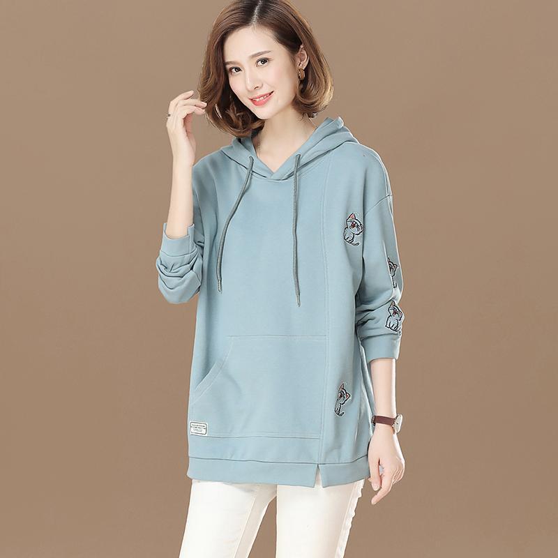 三十几岁穿黄色中长款卫衣怎么搭,适合30岁穿的女款卫衣高级感