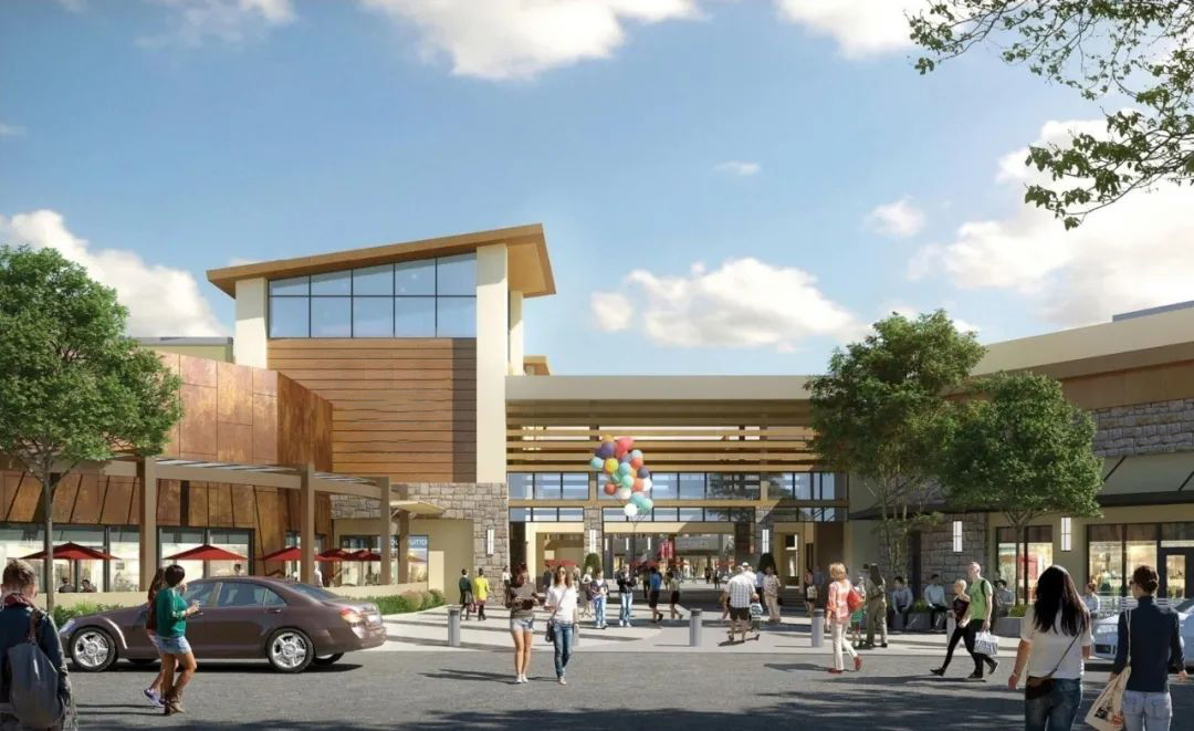 约10万方王府井奥莱火热招商中,小镇的繁华正式启幕