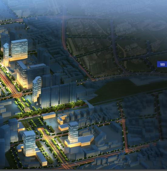 昆明未来的规划实景效果图,昆明东部商务区效果图