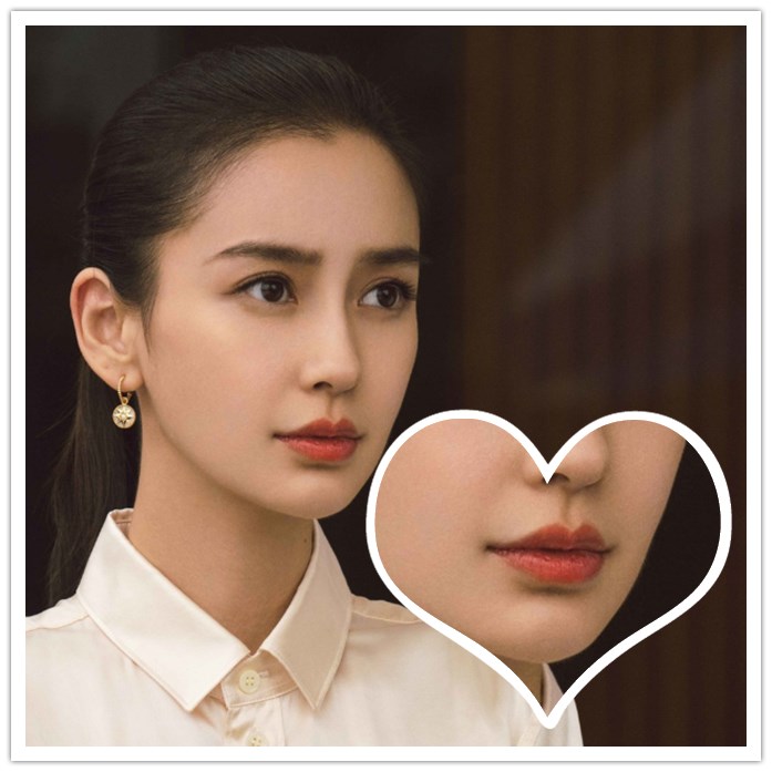 2种口红的画法,唇厚嘴凸出怎么画唇妆适合什么色