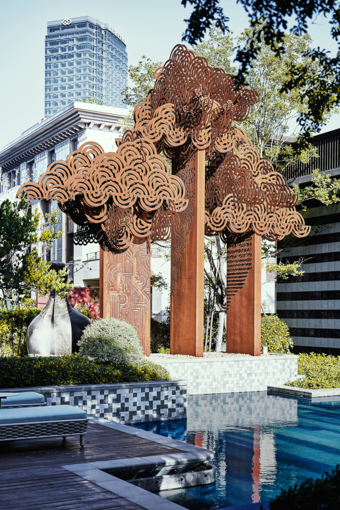 锈蚀耐候钢板表面需要处理么,耐候钢板在景观中的应用