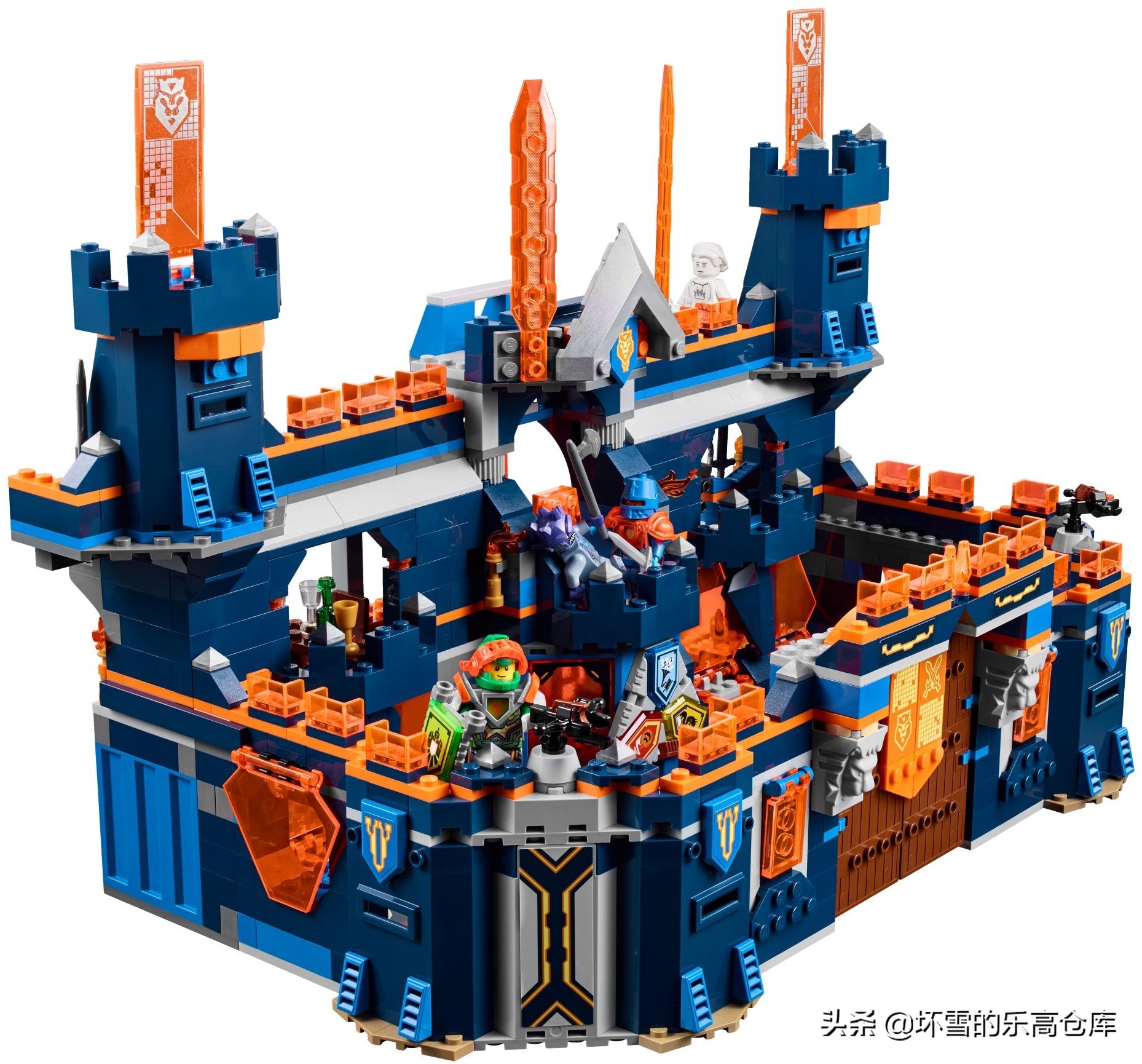 好看的乐高城堡图片,超好看的城堡积木乐高推荐