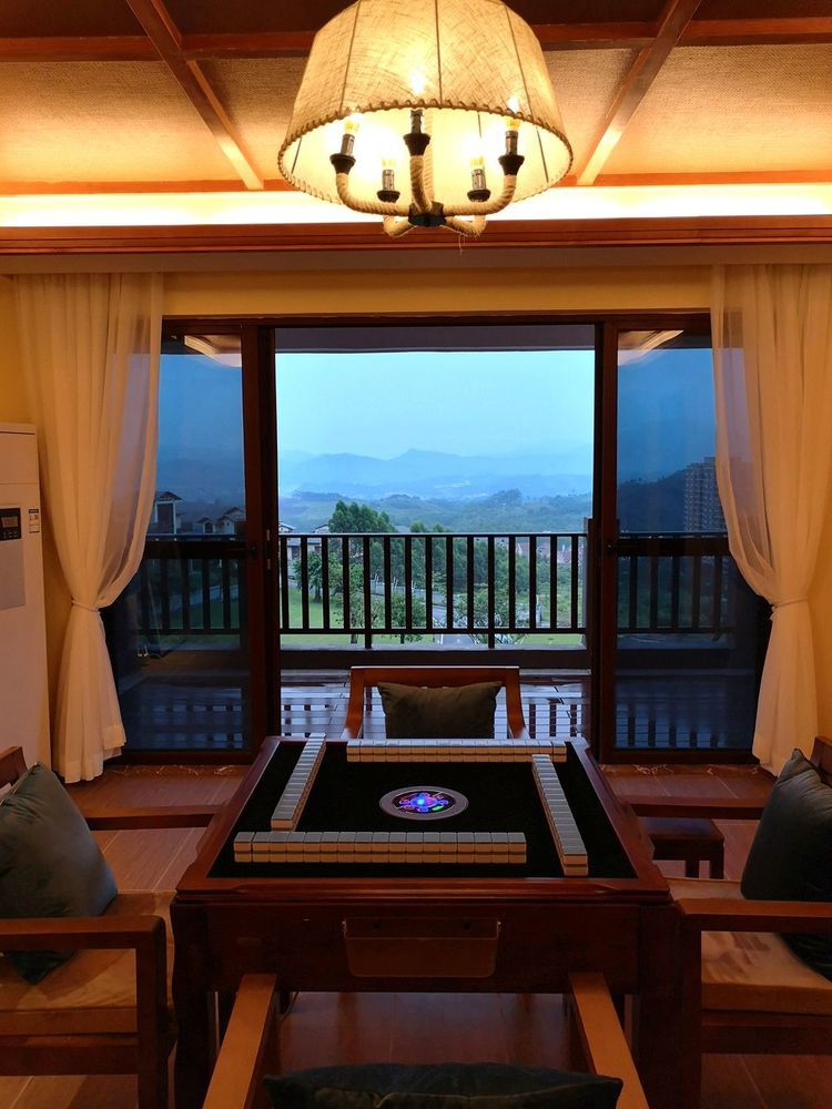 清远佛冈温泉房间带私人泡池,清远山景私人温泉别墅