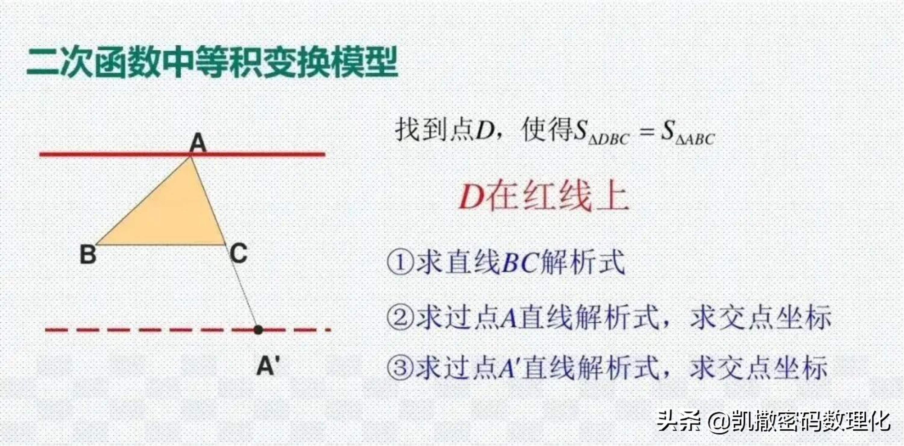 熬了整整七夜!终于把初中数学1-6册几何模型浓缩成70张高清大图