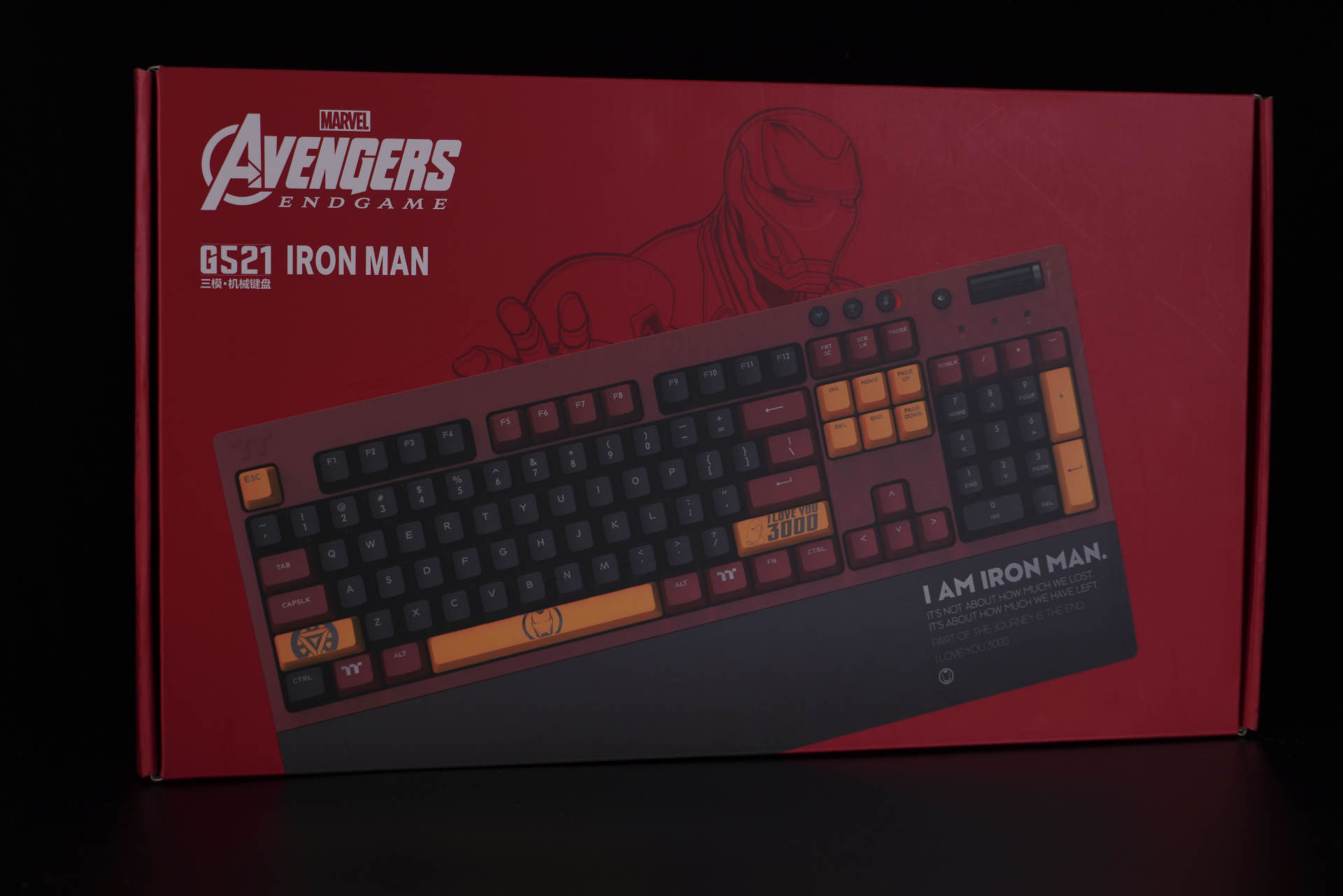 ILOVEYOU3000,G521钢铁侠版开箱