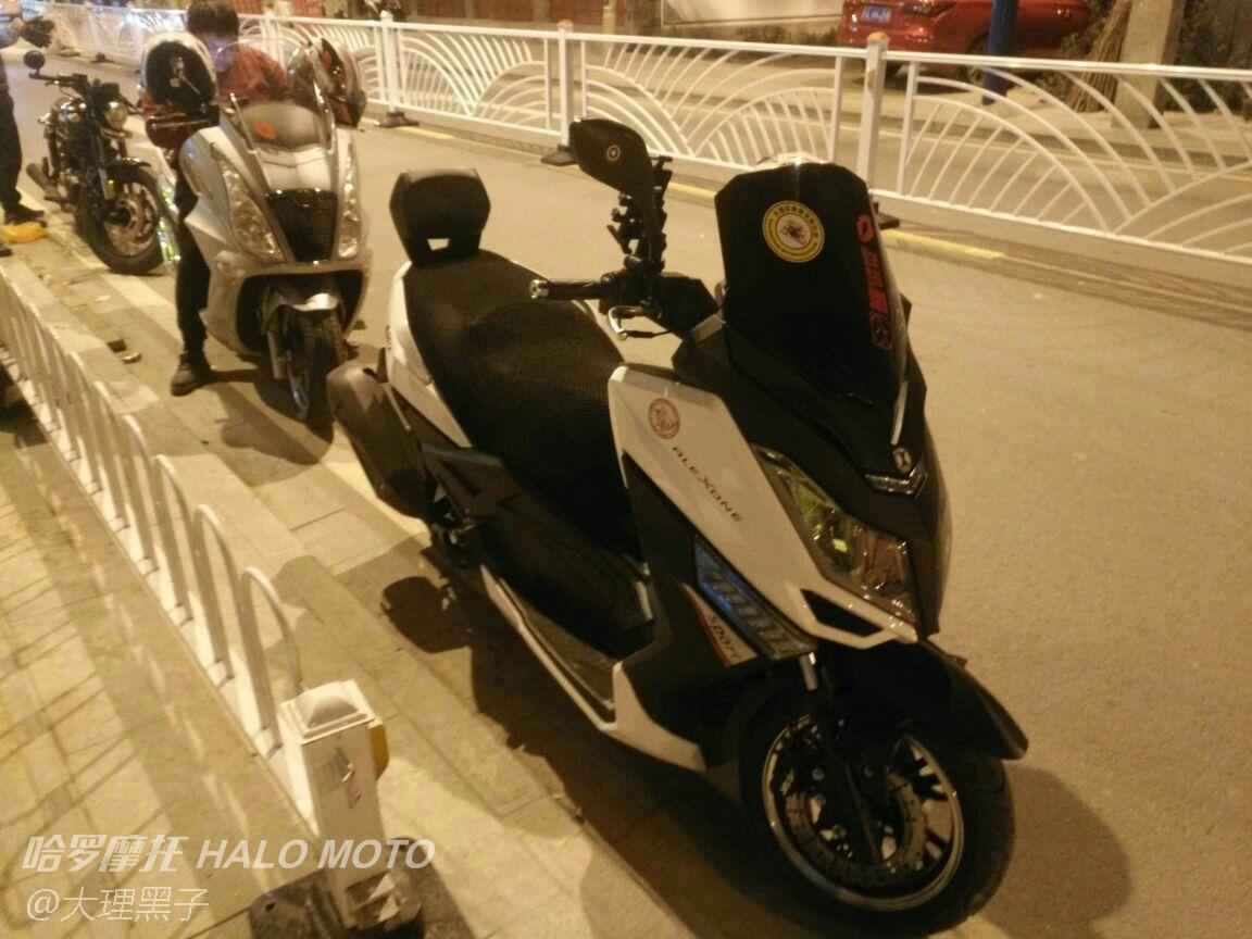 我的梦想想拥有属于自己的机车,终于实现了我的机车梦