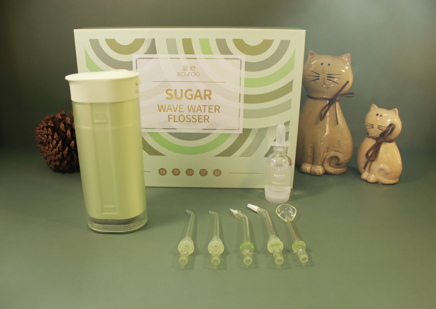 深度清洁呵护口腔，若舒ROSOO糖果冲牙器使用体验