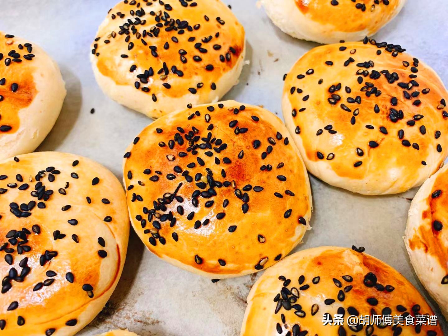 传统手工板栗酥饼,一次吃了10个板栗酥饼